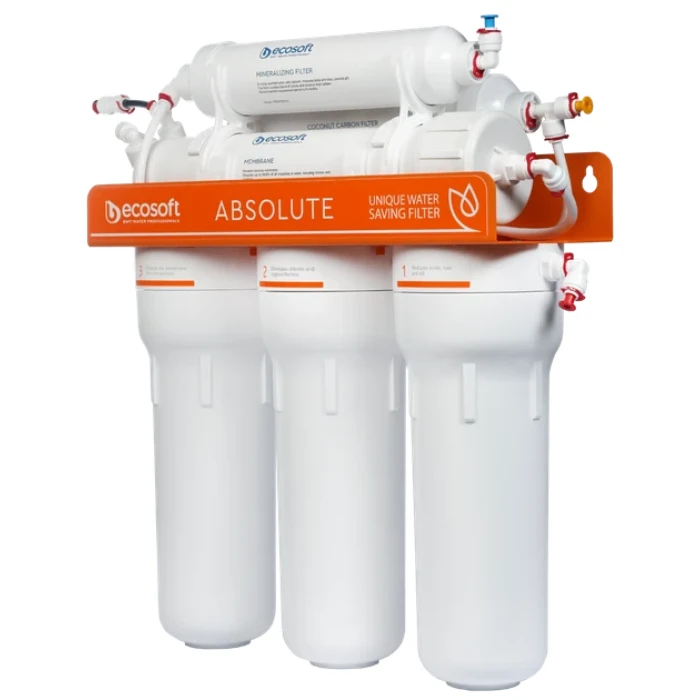 Обратный осмос 6 ступ. с минерализ/мембрана/посткарбон 7л  Absolute ECOSOFT