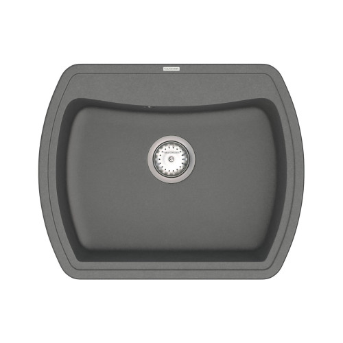 Мийка для кухні Vankor Norton NMP 01.63 Gray прямокутна з сифоном