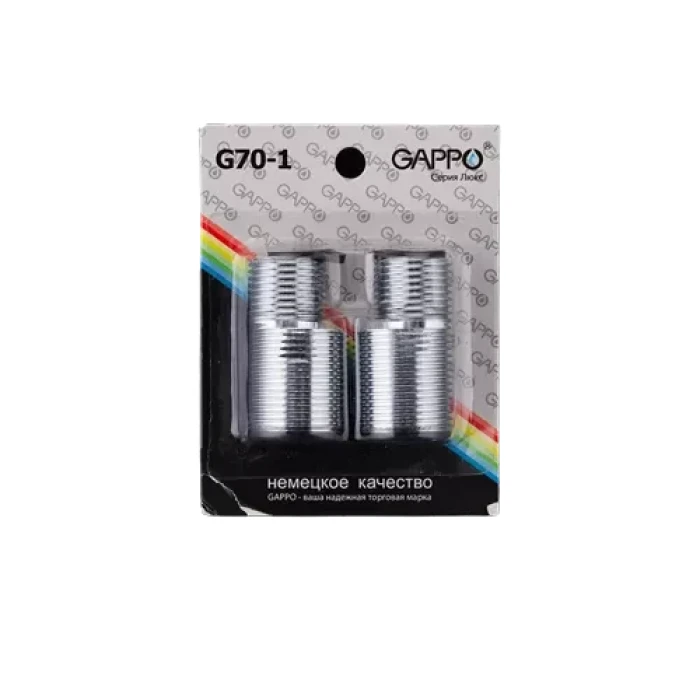 Ексцентрики GAPPO G70-1, довжина 5 см, хром