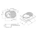 Кухонная мойка Lidz 780x500/200 COL-06 (LidzCOL06780500200)