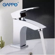 Змішувач для умивальника GAPPO G1007, хром