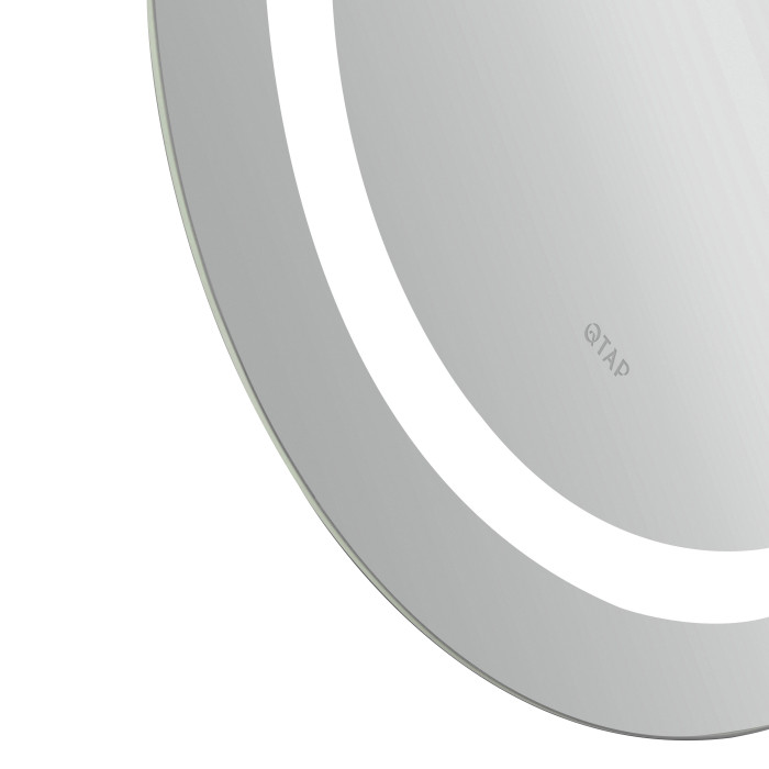 Зеркало Qtap Gemini 600х800 с LED-подсветкой Touch, с антизапотеванием, с диммером, регулятор температуры цвета (3000-6500K) Reverse QT2578R6080 Зеркало Qtap Gemini 600х800 с LED-подсветкой Touch, с антизапотеванием, с диммером, регулятор температуры цвета (3000-6500K) Reverse QT2578R6080