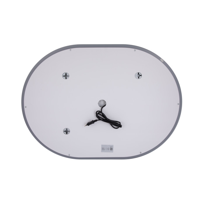 Дзеркало Qtap Gemini 600х800 з LED-підсвічуванням Touch, з антизапітнінням, з диммером,з регулюванням температури коліру (3000-6500K) Reverse QT2578R6080