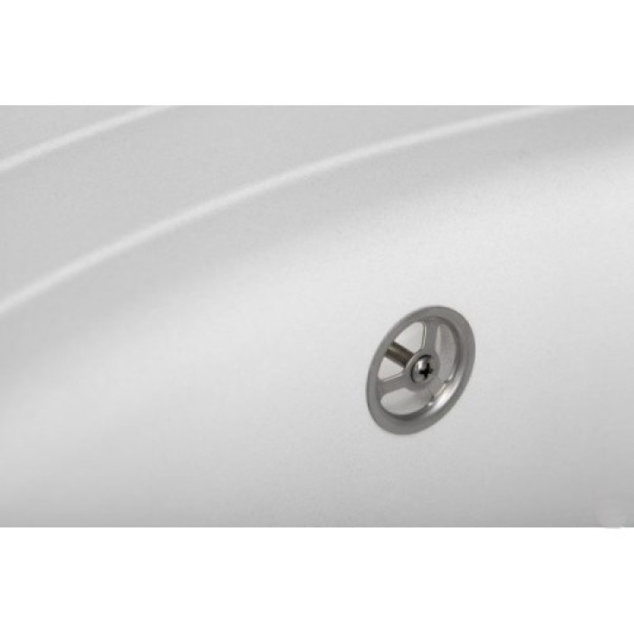 Мойка GRANADO MALAGA 620x470x200 овальная white + сифон