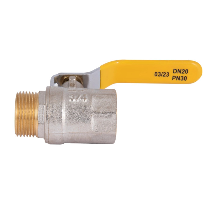 Кран шаровой SD Plus 3/4" ВН для газа (рычаг) SD605G20