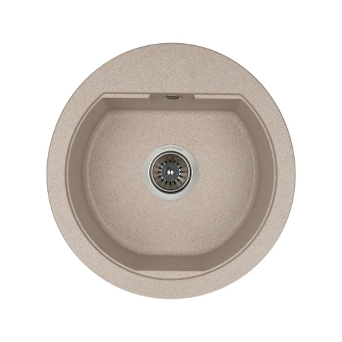 Мойка GRANADO LUGO 480x500x200 круглая terra + сифон