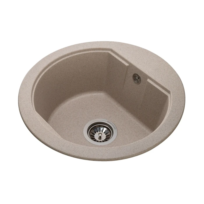Мойка GRANADO LUGO 480x500x200 круглая terra + сифон