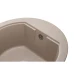Мойка GRANADO LUGO 480x500x200 круглая terra + сифон