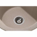 Мойка GRANADO LUGO 480x500x200 круглая terra + сифон