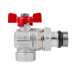 Кран шаровой Icma FAR. ROSSA 3/4" угловой №362