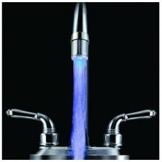 Аератор дворежимний Frap F72-10 поворотний з датчиком температури, LED (3 кольори), РВ