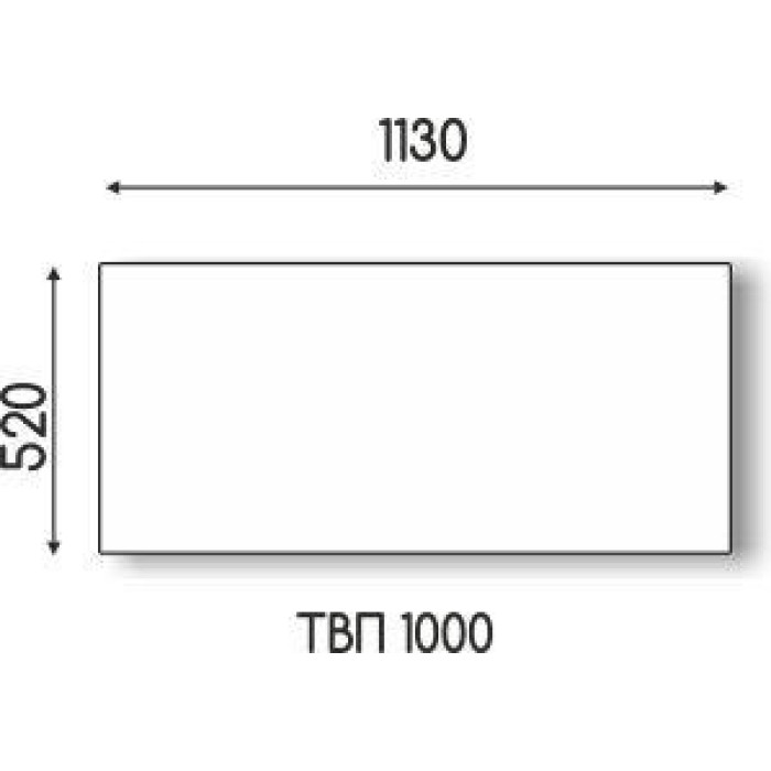 Гібридний обігрівач TWP 1000 R Basic