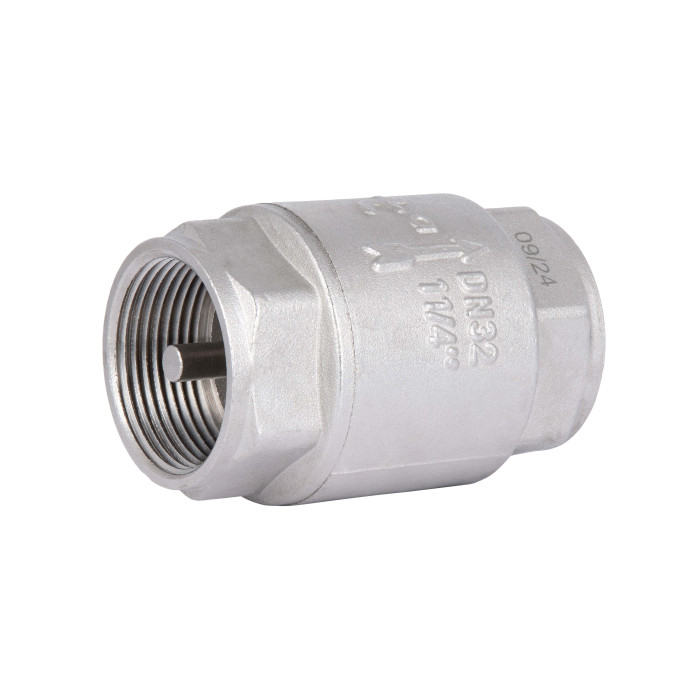 Обратний клапан Thermo Alliance Forte 1 1/4"ВВ никель с латунным штоком TAF240W32