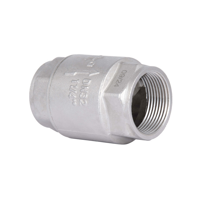 Обратний клапан Thermo Alliance Forte 1 1/4"ВВ никель с латунным штоком TAF240W32