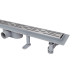 IT13-FT01/300 ITAL Душовий трап 300*70*67 мм ABS пластик, сірий  (блістер) {5/1}