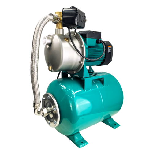 Станція JET 1100G1 (1.1кВт, 75л/мин. 48 м) SHIMGE+бак 24л