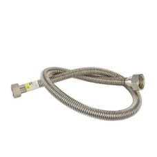 Підводка для газу Eco-Flex Газ/Стандарт 80 см гайка-гайка 1/2"x3/4"