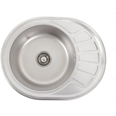 Мойка миникепка 570х450х180 декор PLATINUM