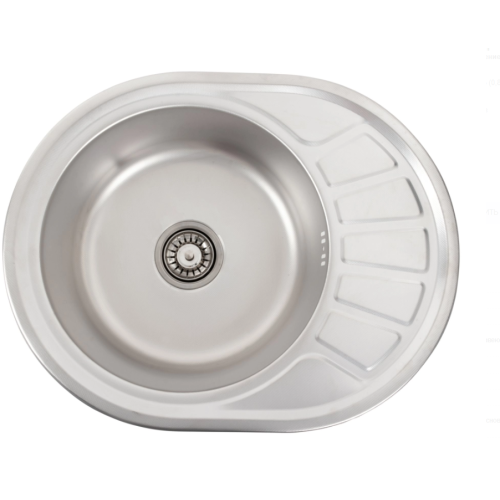 Мойка миникепка 570х450х180 декор PLATINUM