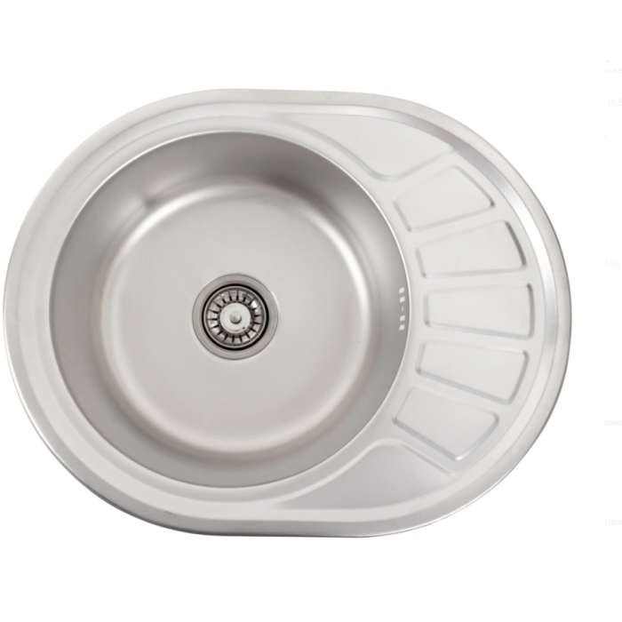 Мойка миникепка 570х450х180 декор PLATINUM