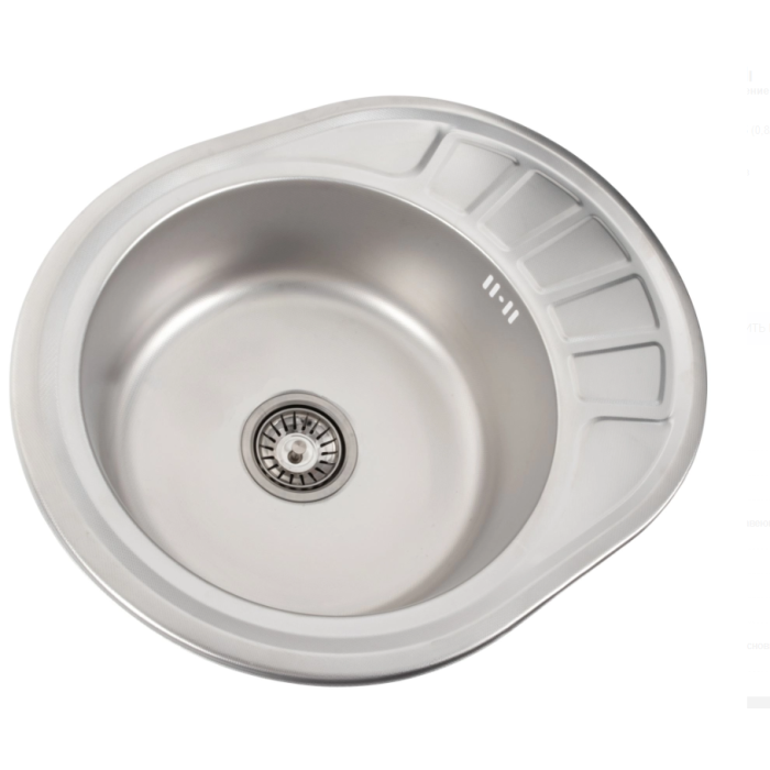 Мойка миникепка 570х450х180 декор PLATINUM
