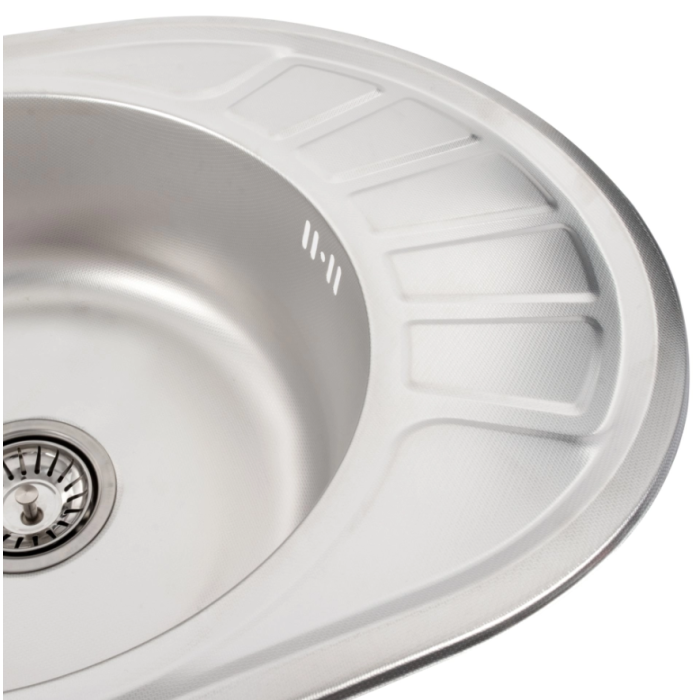 Мойка миникепка 570х450х180 декор PLATINUM