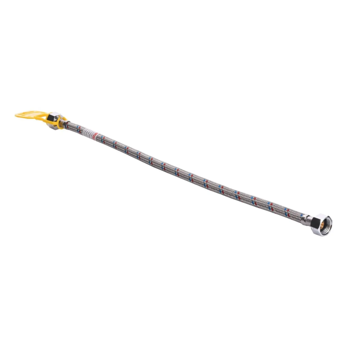 Шланг нержавіюча сталь ECO FIX 1/2″х1/2″ ВВ 0,3 м