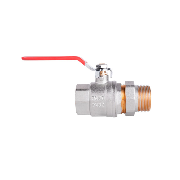 Кран шаровой "Американка" SD Plus 1" 1/4 ВН прямой SD220W32