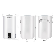 Бойлер электрический Thermo Alliance 30 л вертикальный, сухой ТЭН 1,6 кВт D30V16J1(D)K