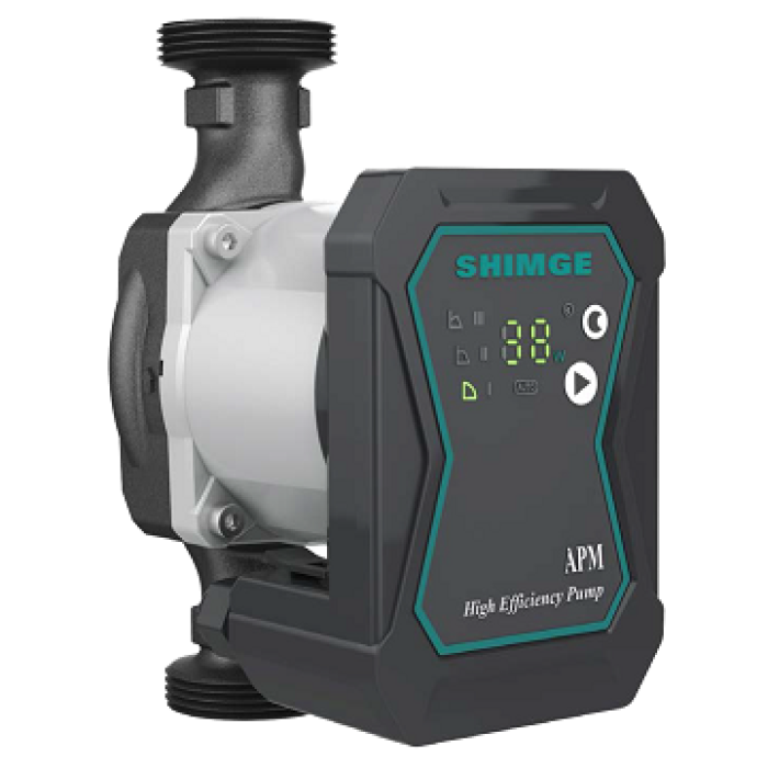 Циркуляційний насос SHIMGE APM 20-6-130, Qmax 3м³, 3/4", кабель зі штепселем