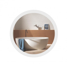 Зеркало настенное круг R400 Q-TAP Virgo LED настенный выключатель