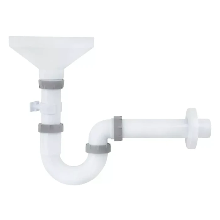 SK1010 сифон з розривом потоку 172х85*40, прямоточ., трубка 40*200, розетка {28}