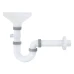 SK1010 сифон з розривом потоку 172х85*40, прямоточ., трубка 40*200, розетка {28}