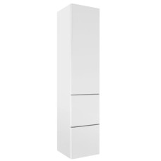 OLIVA пенал 155*35*35см, подвесной, белый