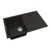 Мойка Vankor Orman  780х495х200 прямоуг. XL Black + сифон
