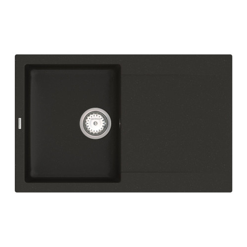 Мойка Vankor Orman  780х495х200 прямоуг. XL Black + сифон