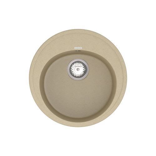 Мойка Vankor Sity  510х510х200 круг. Vanilla + сифон