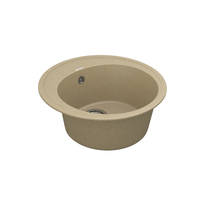 Мойка Vankor Sity  510х510х200 круг. Vanilla + сифон