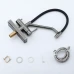 G4098-9 кухня одноваж. вис. вилив+ ВОДОСПАД  латунь гайка карт. 90° Ø35 (Gungrey) {8/1}