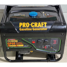 Генератор бензиновий PROCRAFT GP60, 5.0-5.5kW, бак25л, 82 кг