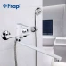 Змішувач для ванни Frap F2241, білий/хром