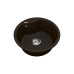 Мойка Vankor Vena 475х475х180 Chocolate + сифон