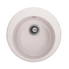 Мойка для кухни из искуственого камня Granado VITORIA 506x506x210 круглая terra + сифон