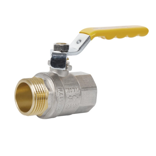 Кран шаровой SD Plus 1" ВН для газа (рычаг) SD605NG25PN40