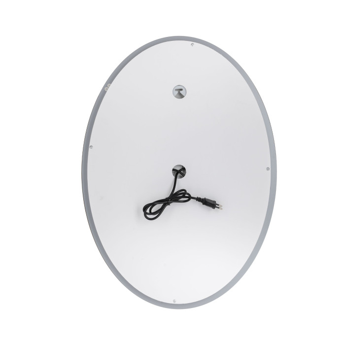 Дзеркало Qtap Mideya 500х700 з LED-підсвічуванням Touch, з антизапітнінням, диммером QT2078NCR5070W