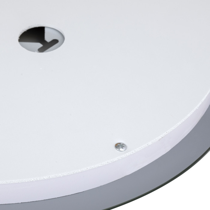 Дзеркало Qtap Mideya 500х700 з LED-підсвічуванням Touch, з антизапітнінням, диммером QT2078NCR5070W
