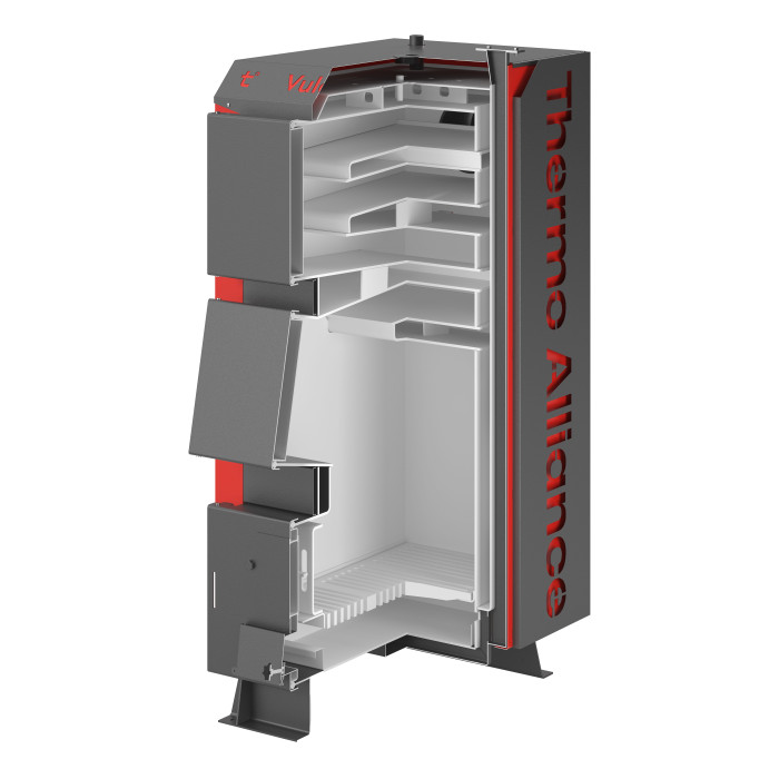 Котел твердотопливный стальной Thermo Alliance Vulcan V 4.0 SF 35 Котел твердотопливный стальной Thermo Alliance Vulcan V 4.0 SF 35