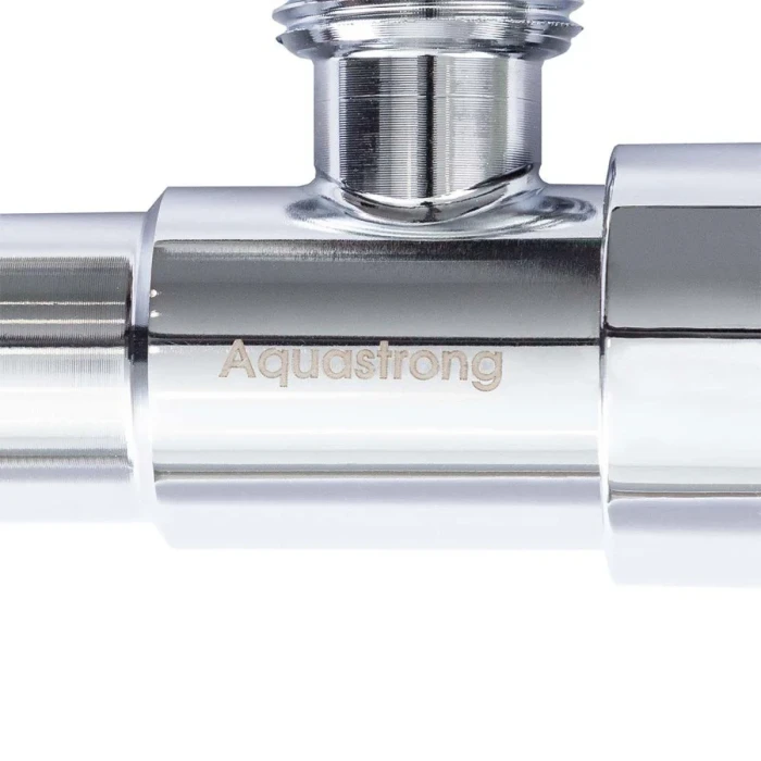 Кран угл. хром 1/2'' х 3/4'' С513 Aquastrong
