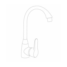 Смеситель для кухни Brinex 35B 007