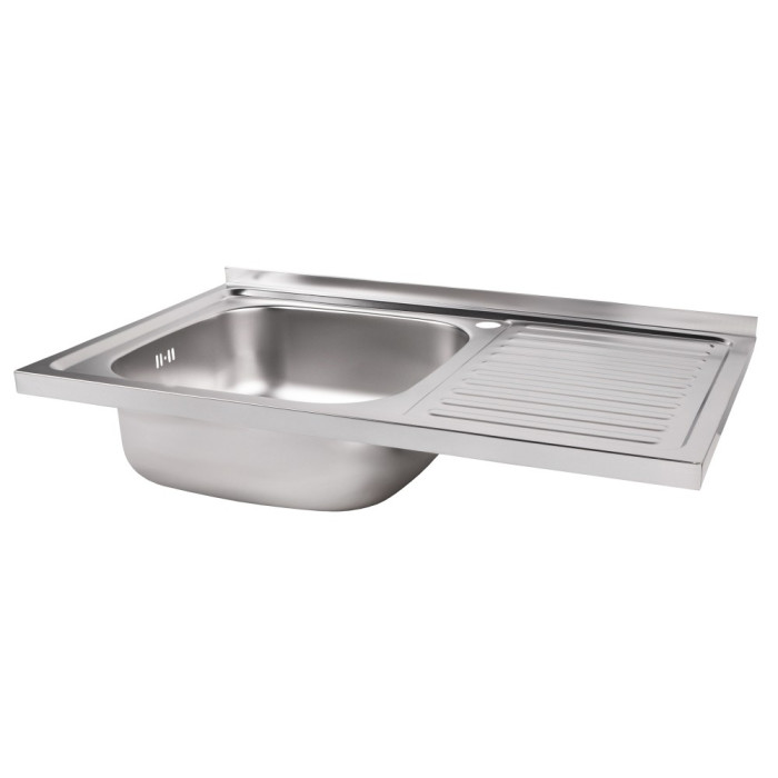 Кухонная мойка Brinex 5080-L 0,8 мм Satin (BRIN5080LSAT06) Кухонная мойка Brinex 5080-L 0,8 мм Satin (BRIN5080LSAT06)
